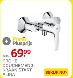 Praxis Grohe douche meng kraan start alira aanbieding