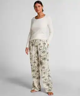 Hunkemoller Hunkemöller Pyjamatop Katoen Wit aanbieding