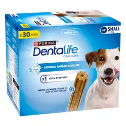 Zooplus 3 + 1 Gratis! Purina Dentalife hondensnacks - Voor Kleine honden (7-12 kg) - 120 Sticks aanbieding