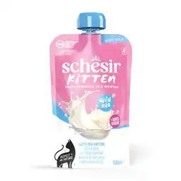 Zooplus Dubbelpak: 12x150g Schesir Kitten Geitenmelk voor katten aanbieding