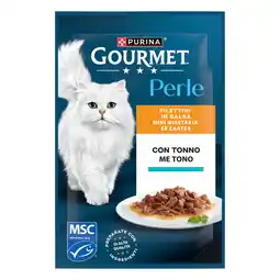 Zooplus 50% Korting! 2 x 26 x 85 g Gourmet Perle natvoer voor katten 52 x 85 g - Tonijn 2 x (26 x 85 g) aanbieding