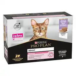 Zooplus 50% Korting! 2 x Purina Pro Plan natvoer voor katten - kalkoenmousse (20 x 85 g) aanbieding
