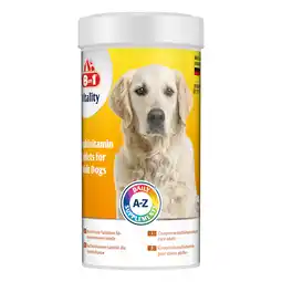 Zooplus 8in1 Vitaliteit Multivitamine Tabletten Volwassenen - 70 Tabletten aanbieding