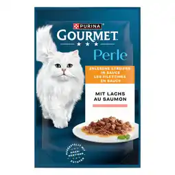 Zooplus 50% Korting! 2 x 26 x 85 g Gourmet Perle natvoer voor katten 52 x 85 g - Zalm 2 x (26 x 85 g) aanbieding