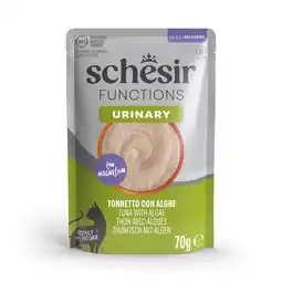 Zooplus Voordeelpak: Schesir Functions Mousse 24 x 70 g - Urinary tonijn en algen aanbieding