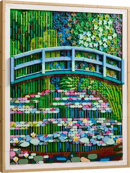 Coolblue LEGO Art Claude Monet: Brug over een vijver met waterlelies 31220 aanbieding