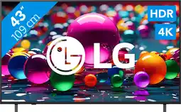 Coolblue LG 43 Smart UA75 4K (2025) aanbieding
