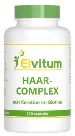 De Online Drogist Elvitum Haarcomplex Capsules aanbieding