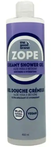 De Online Drogist The Good Brand Zope Showergel Aloë Vera & Betaïne aanbieding