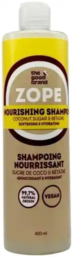 De Online Drogist The Good Brand Zope Shampoo Coconut Sugar & Betaïne aanbieding
