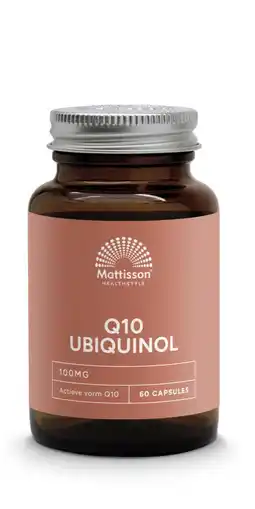 De Online Drogist Mattisson HealthStyle Q10 Ubiquinol 100mg Capsules aanbieding