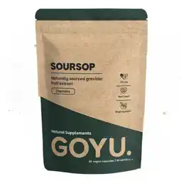 De Online Drogist Goyu Soursop Extract Capsules aanbieding