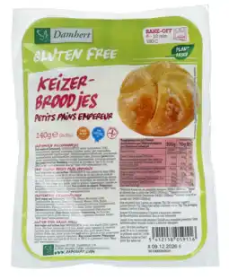 De Online Drogist Damhert Glutenvrije Keizerbroodjes aanbieding