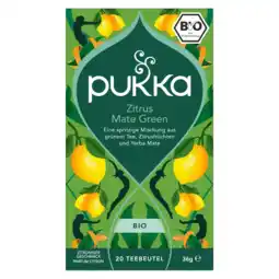 De Online Drogist Pukka Thee Citrus Yerba Green 20ZK aanbieding