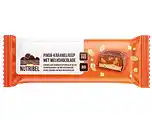 De Online Drogist Nutribel Pinda-Karamelreep Melkchocolade 40GR aanbieding