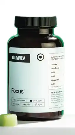 De Online Drogist Gimmy Focus Gummies 60ST aanbieding