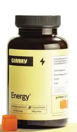 De Online Drogist Gimmy Energy Gummies 60ST aanbieding