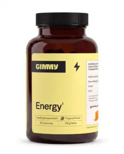 De Online Drogist Gimmy Energy Gummies 60ST aanbieding