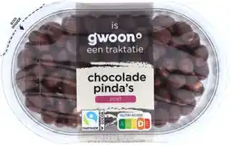 Dekamarkt G'woon Chocolade pindas melk aanbieding