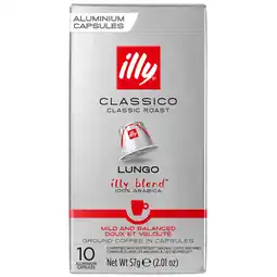 Dekamarkt Illy Lungo Classico Koffiecups aanbieding