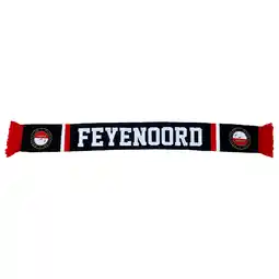 PLUS Neutraal Fan sjaal 140 x 17 cm Feyenoord aanbieding