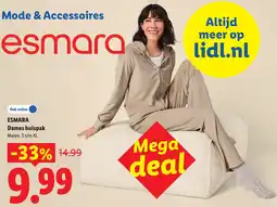 Lidl Esmara dames huispak aanbieding