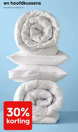 HEMA en hoofdkussens aanbieding