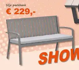 Tuinmeubelland Silje parkbank aanbieding