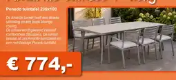 Tuinmeubelland Amarillo Penedo tuintafel 230x100 aanbieding