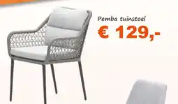 Tuinmeubelland Pemba tuinstoel aanbieding