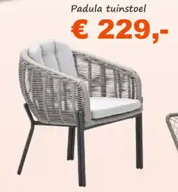 Tuinmeubelland Padula tuinstoel aanbieding