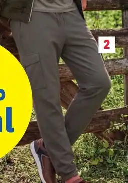 Lidl Esmara men heren cargobroek aanbieding