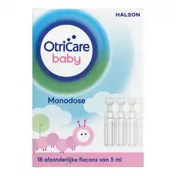 Etos OtriCare Baby Monodose Zoutoplossing bij een Verstopte Neus 18 x 5 ML aanbieding