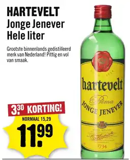 Dirck 3 Hartevelt Jonge Jenever aanbieding