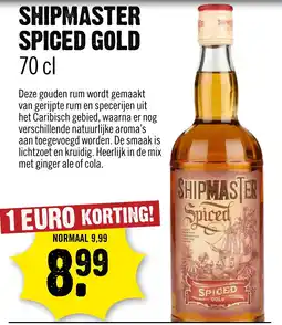Dirck 3 shipmaster spiced gold aanbieding