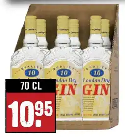 Dirck 3 Quality 10 London Dry Gin aanbieding