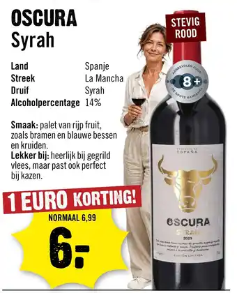Dirck 3 Oscura Syrah aanbieding