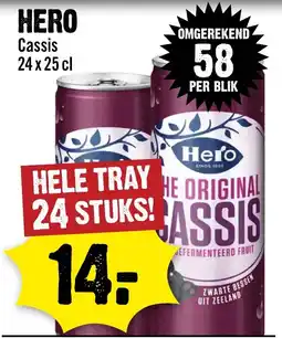 Dirck 3 Hero Cassis aanbieding