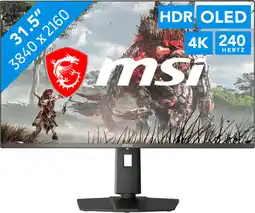 Coolblue MSI MPG 321URX QD-OLED aanbieding