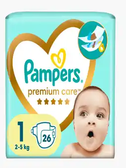 Flink Pampers Premium protection luiers maat 1 26st aanbieding