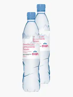 Flink Evian 50 cl 2x aanbieding