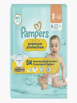 Flink Pampers Premium protection luiers maat 3 31st aanbieding
