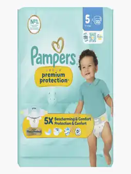 Flink Pampers Premium protection luiers maat 5 23st aanbieding