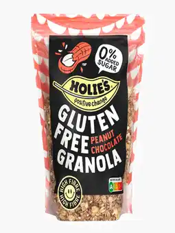 Flink Holie's GV granola peanut & chocolate aanbieding