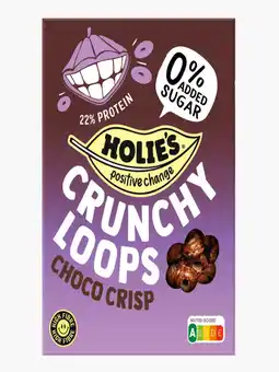 Flink Holie's Crunchy loops Choco aanbieding