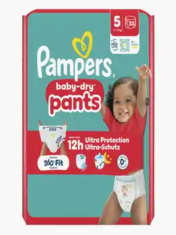 Flink Pampers Baby dry pants luierbroekjes maat 5 23st aanbieding