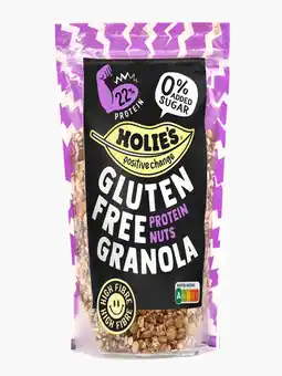 Flink Holie's Glutenvrije granola protein nuts 330gr aanbieding