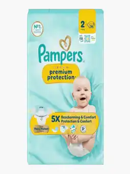 Flink Pampers Premium protection luiers maat 2 36st aanbieding
