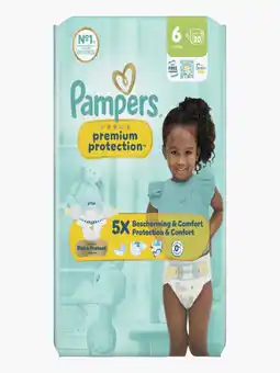 Flink Pampers Premium protection luiers maat 6 20st aanbieding