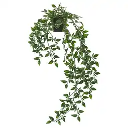 IKEA Fejka kunst groene hangplant, levensechte, levendige bladeren, duurzaam gerecycled plastic aanbieding
